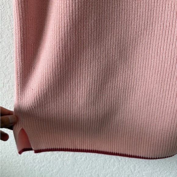 Talbots Pink Cowl Neck Sweater Soft Knit - Picture 8 of 9
